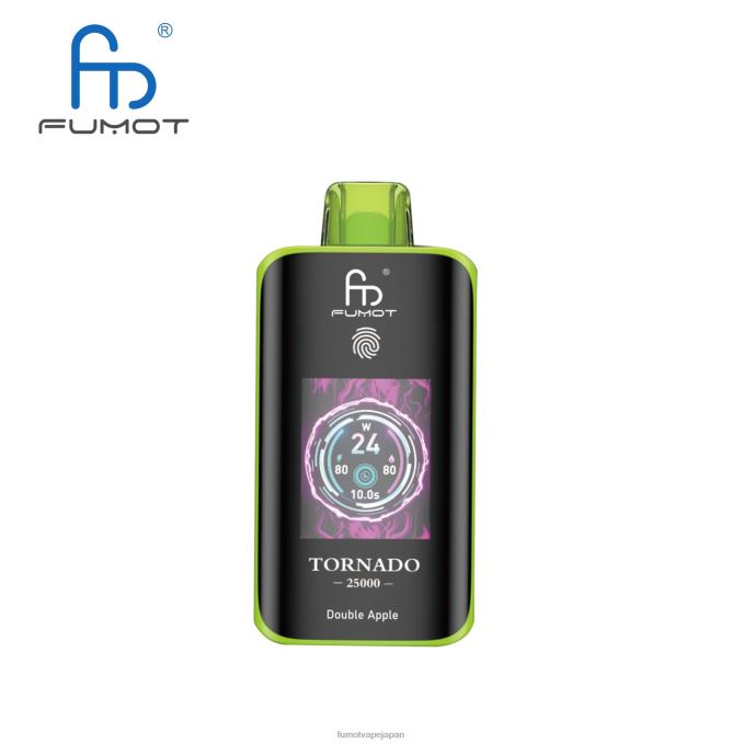 Fumot Discount Code | Fumot Tornado 25000 使い捨て電子タバコ ダブルアップル X28825