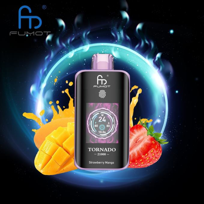 Fumot Vape Japan | Fumot Tornado 25000 使い捨て電子タバコ ストロベリーマンゴー X288211