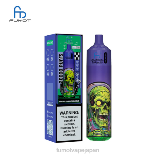Fumot Vape Japan - Fumot Tornado 30K 音楽 ピーチマンゴーパイナップル 42BB21