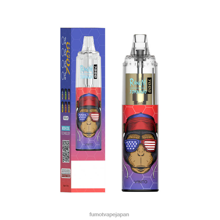 Fumot discount code - 14ml (1 本) 7000 使い捨て VAPE ペン ストロベリースイカレモネード Fumot Tornado 802NF105
