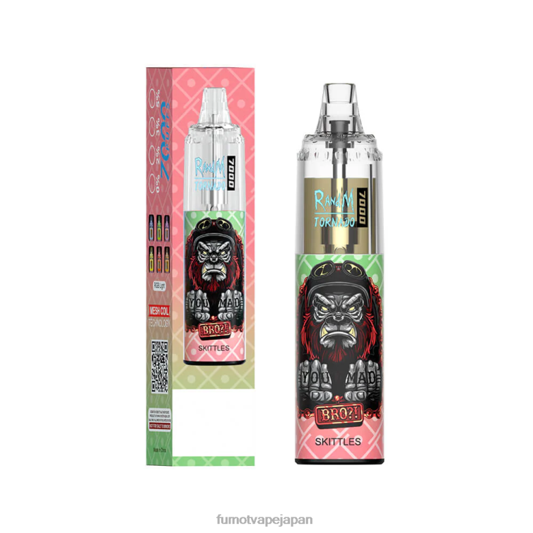 Fumot discount code - 14ml 7000 使い捨てベイプペン (1 本) アップルベリーブラスト Fumot Tornado 802NF55