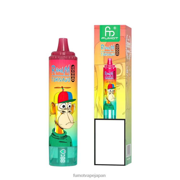 Fumot discount code - 15000 使い捨てベイプ - 25ml (1 個) ストロベリーレッドブル Fumot Tornado 802NF185