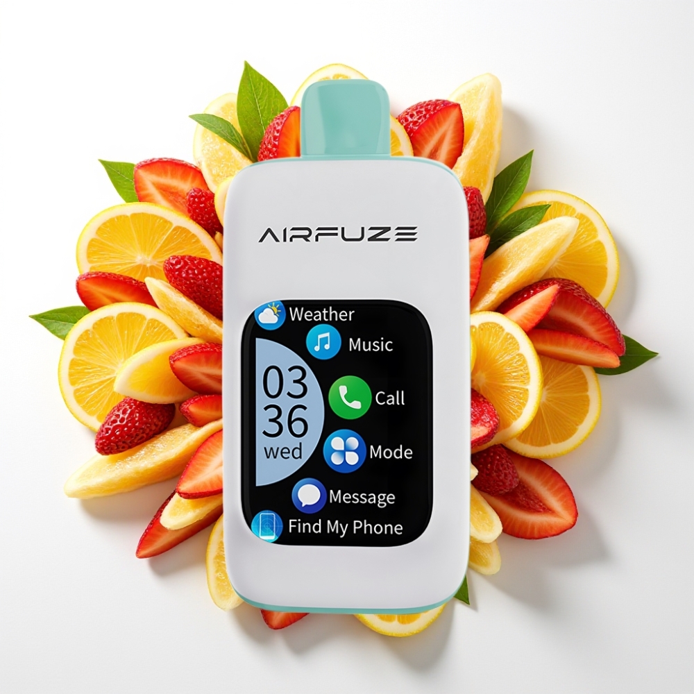 AirFuze Smart 30000パフ タッチスクリーン 5%ニコチン レインボーフルーツバースト