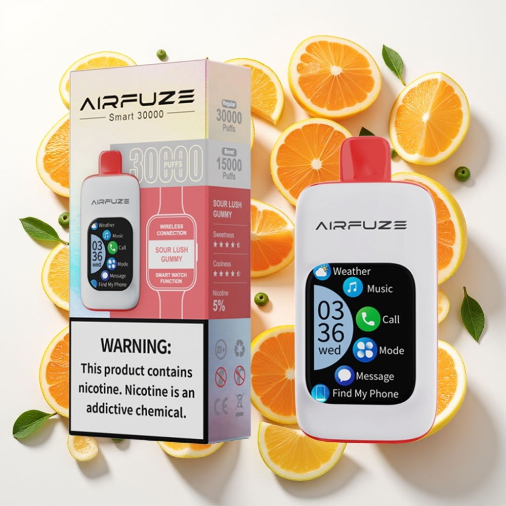 AirFuze Smart 30000パフ タッチスクリーン 5%ニコチン
