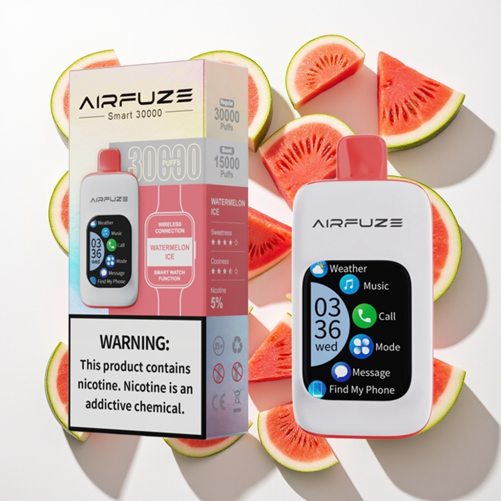 AirFuze Smart 30000パフ 5%ニコチン タッチスクリーン