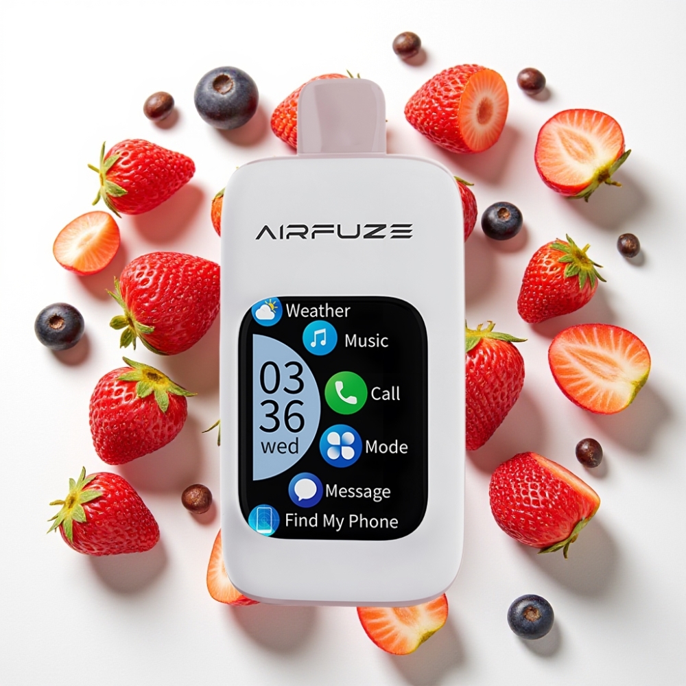 AirFuze Smart 30000パフ タッチスクリーン ベリーバースト