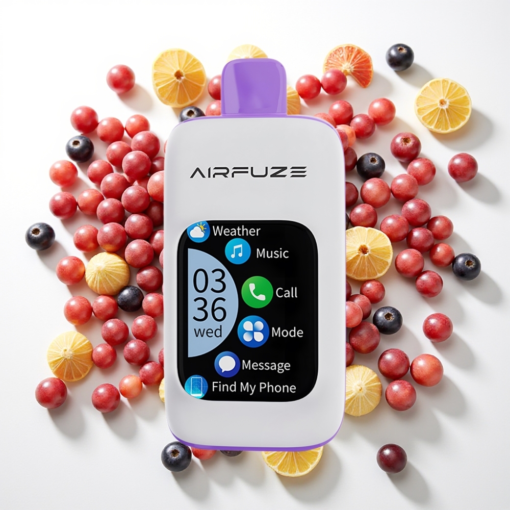 AirFuze Smart 30000パフ タッチスクリーン グレープバースト