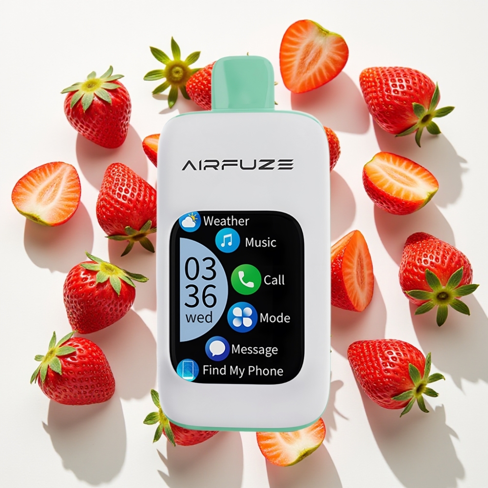 AirFuze Smart 30000パフ タッチスクリーン搭載 ストロベリーサマータイム