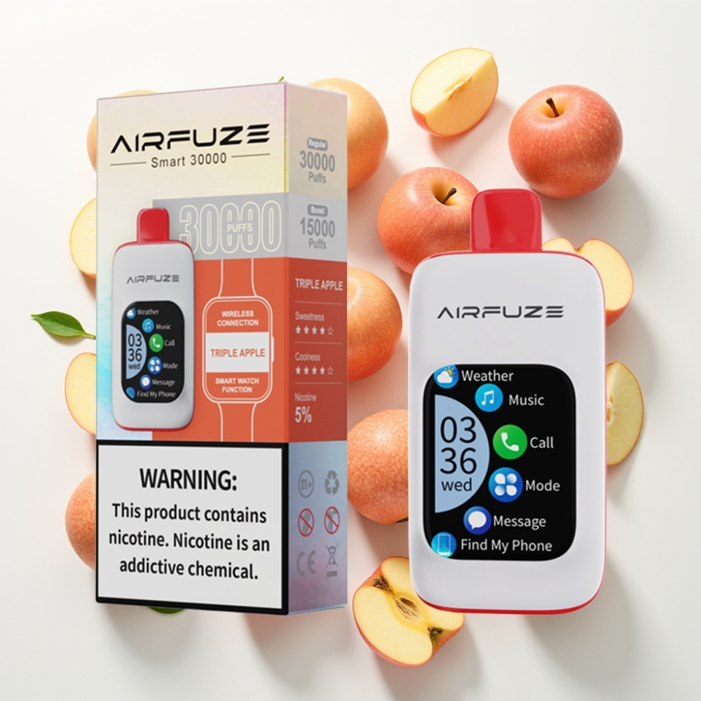 AirFuze Smart 30000パフ タッチスクリーン トリプルアップル