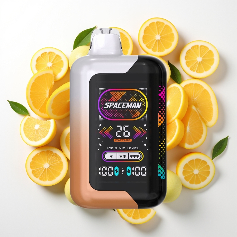 SMOK SPACEMAN SP40000 ゼロニコチン 40000パフ 1000mAh 20ml サワーマンゴーハニーデュー