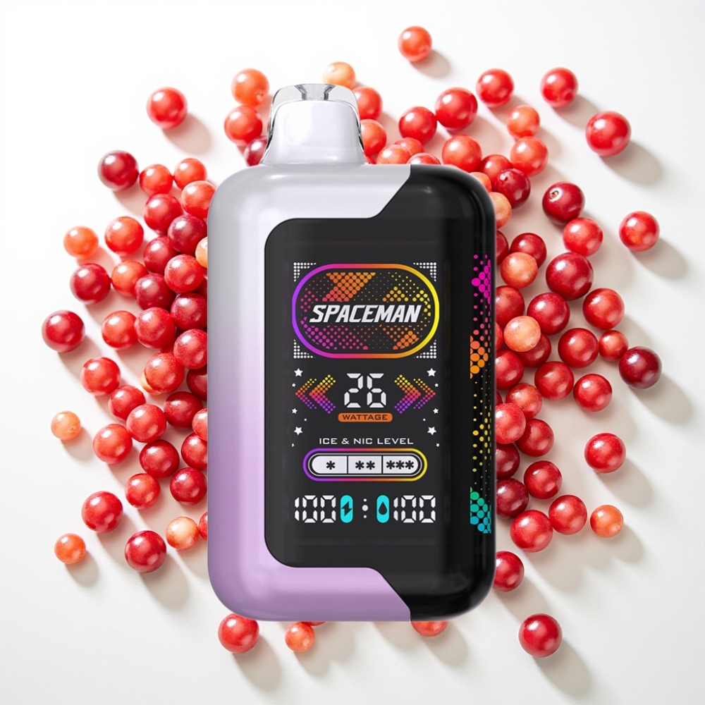 SMOK SPACEMAN SP40000 ゼロニコチン 40000パフ 1000mAh チェリーザクロ