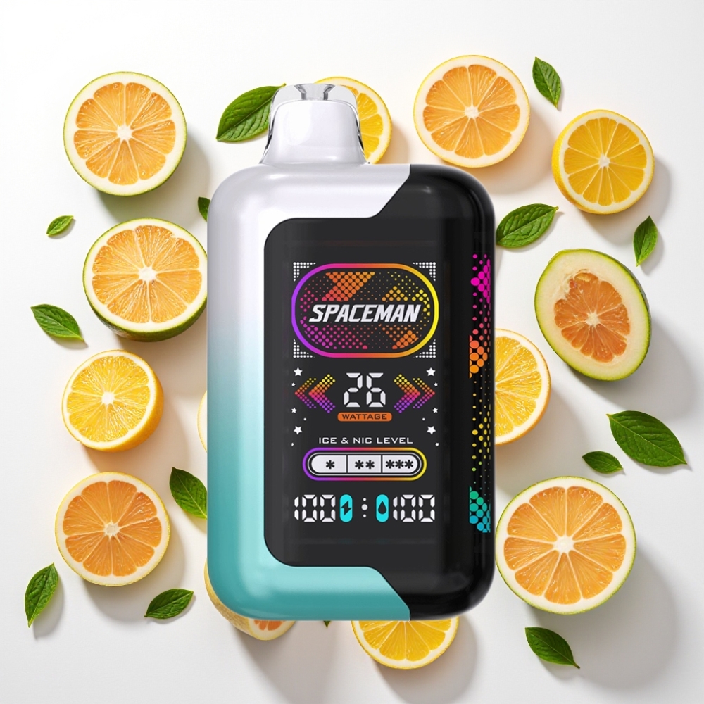 SMOK SPACEMAN SP40000 ゼロニコチン 40000パフ 2.28インチスクリーン 1000mAh